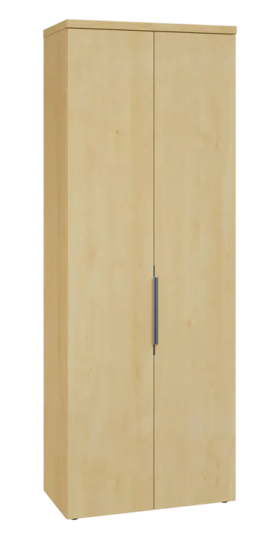 SIN 6 - 8D kancelářská skříň, 2-dveřová, 2170x800x400, javor horský